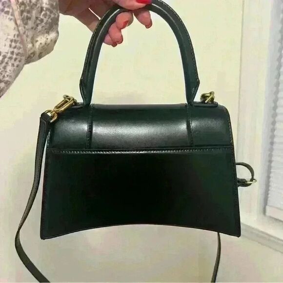 BALENCIAGA Hourglass Small leather crossbody bag - Picture 7 of 13